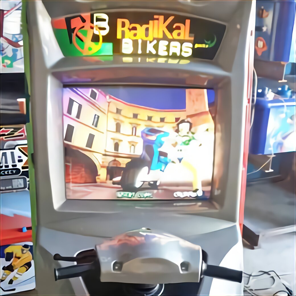 radikal bikers arcade machine