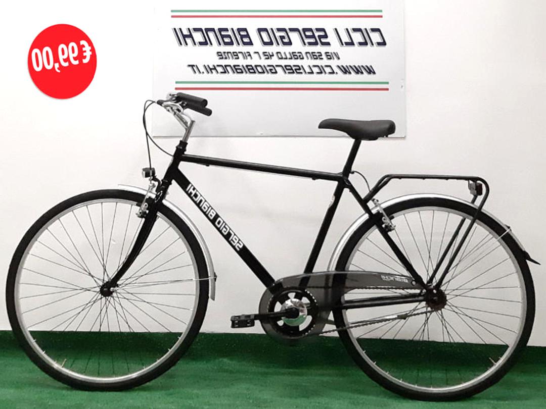 bicicletta elettrica uomo 26 imt city bike rossa