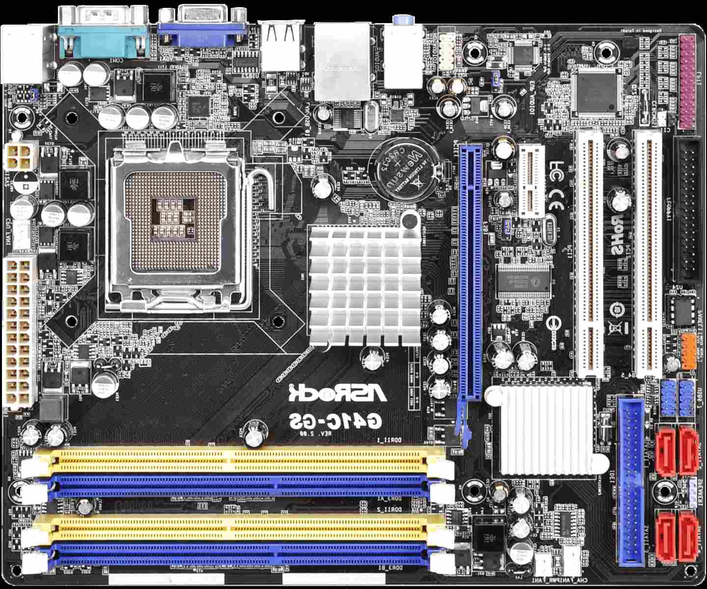 Asrock g41c vs не стартует