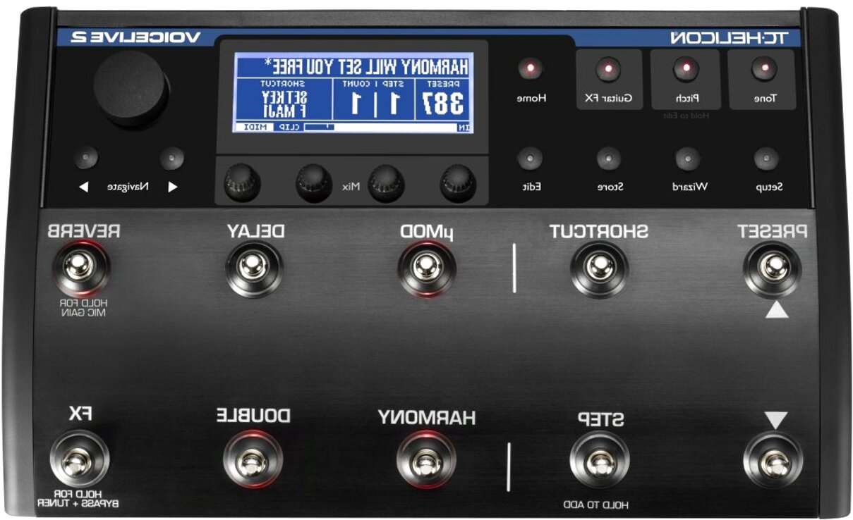 Вокальный процессор tc helicon voicelive 2 обзор