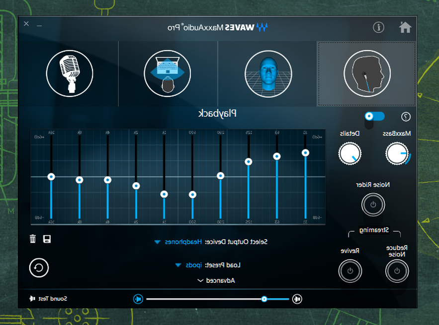 Maxxaudio pro dell не видит наушники